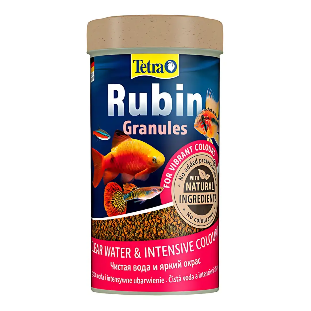 Tetra Rubin Granules Renklendirici Balık Yemi 250 Ml - 1