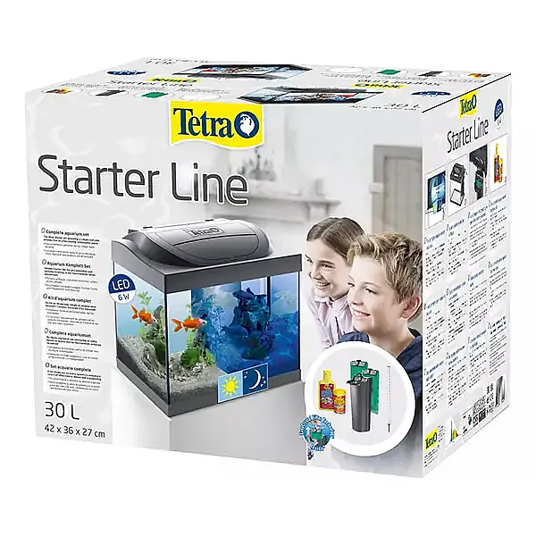 Tetra Starter Line Led Akvaryum Seti - Siyah - 30LT - 1