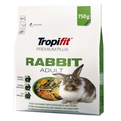 Tropifit Premium Plus Tavşan Yemi 750 Gr - 1