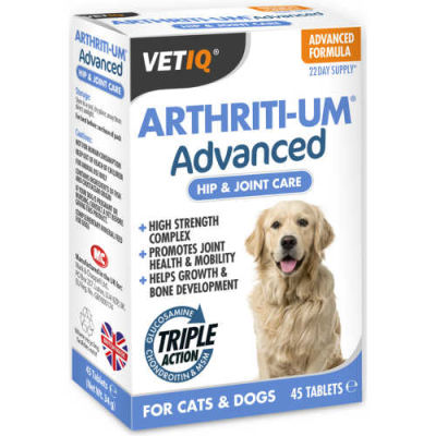 Vetıq Arthiriti-Um Advanced Köpekler İçin Gelişmiş Kalça Ve Eklem Bakımı 45 Tablet - 1