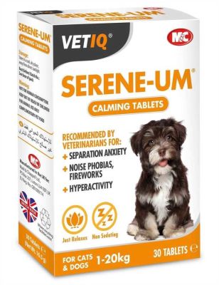 MC VetIQ Sereneum Kedi Ve Köpek Sakinleştirici 30 Tablet - 1
