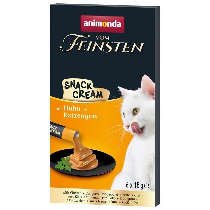 V.F.TAVUK&KEDİ OTLU SNACK-KREM 6x15G - 1