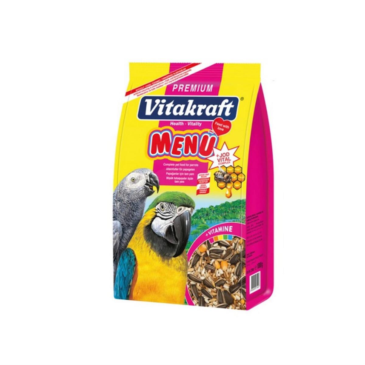 Vitakraft Menü Papağan Yemi 1000 Gr - 1