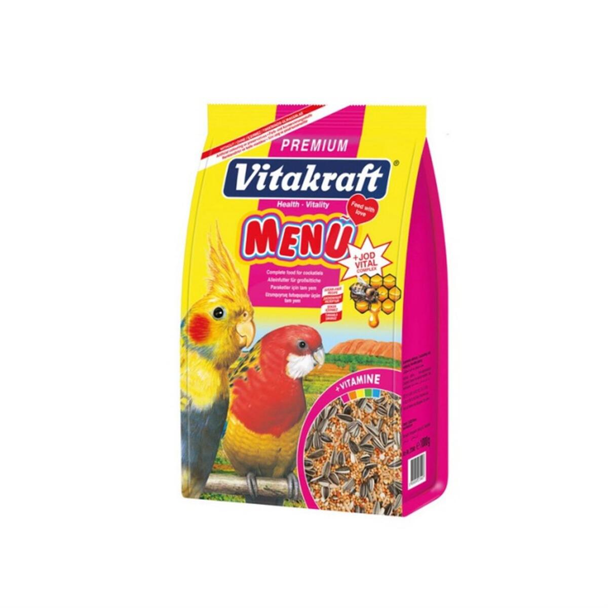 Vitakraft Menü Paraket Yemi 1000 Gr - 1