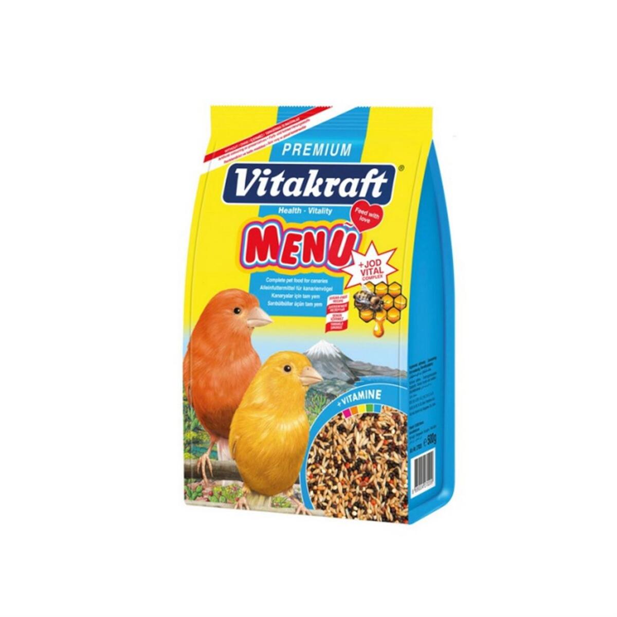 Vitakraft Premium Menü Kanarya Yemi 500 Gr - 1