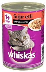 Whiskas Biftekli Kedi Konserve Maması 400 Gr.