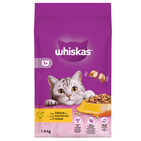 Whiskas Tavuklu Yetişkin Kedi Maması 1,4kg